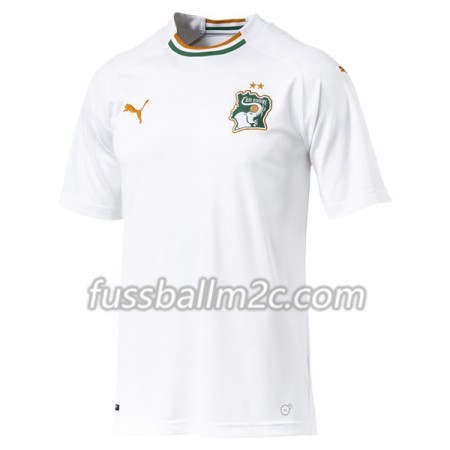 Fußballtrikots Elfenbeinküste Auswärts Trikotsatz 2018